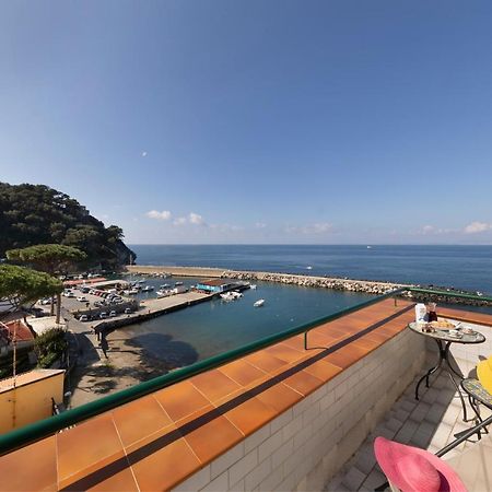 Relais Del Mare Con Terrazza Fronte Mare Free Parking Apartment Massa Lubrense Exterior foto